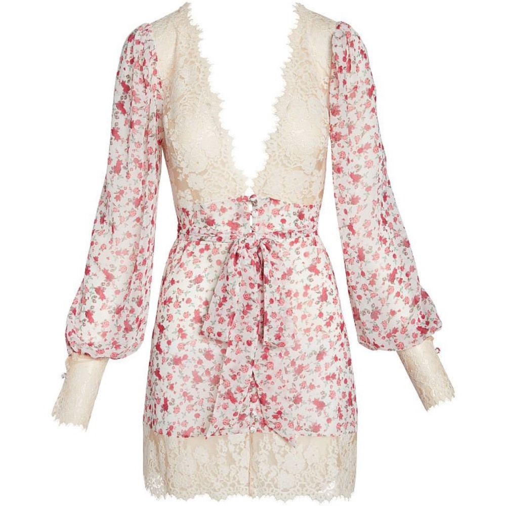 For Love and Lemons Melrose Robe NWT